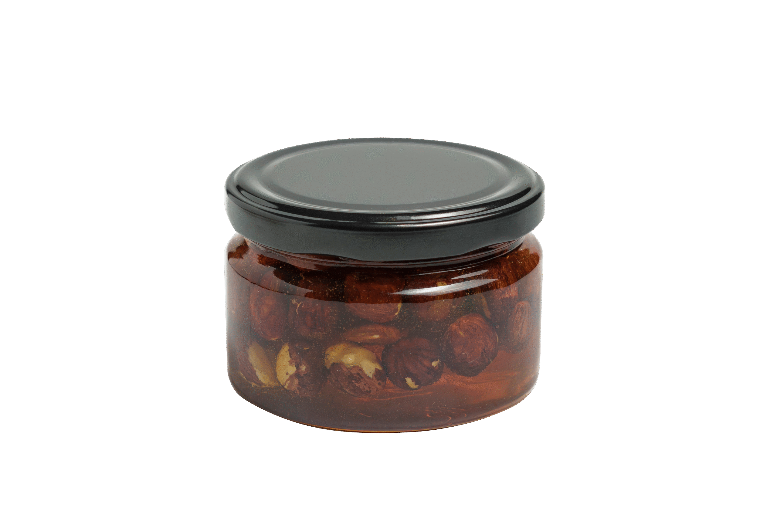 თაფლი თხილით 240გრ